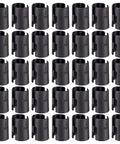 54 Pack Wire Shelf Lock Clips For 1 Inch Post Shelving Black ABS Plastic And Metal Replacement Clips For Metro Thunder Group Alera And More Heavy Duty And Secure