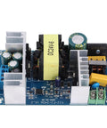 Heavy Duty Ac 100 240V To 24V Dc Switching Power Supply Module Delivers 150 Watts Of Rock Solid Juice To Industrial Control Gear With Zero Drama Regulation, close-up view of circuit board.