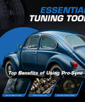 Carb Sync Tool For Motorcycle VW Trike And Dual Carbs With Universal Fit And 1 To 30 Kg Per Hour Airflow Meter Accurate No Guesswork For Quick Carb Tuning, VW Beetle