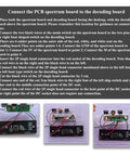 DIY Soldering Practice Kit And Electronic Speaker Build Project, step-by-step PCB connection guide for Bluetooth speaker.