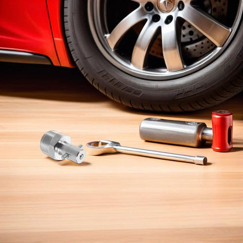 Hydraulic Grease Gun Needle Fitting 3 Pcs Stainless Steel Set For Trucks And Cars Ensures Leak Proof Functionality Bspt Screw Compatible For Smooth Use And Long Life No Drips On Hands Solid Tools For Daily Maintenance Needs, stainless steel fittings beside car wheel