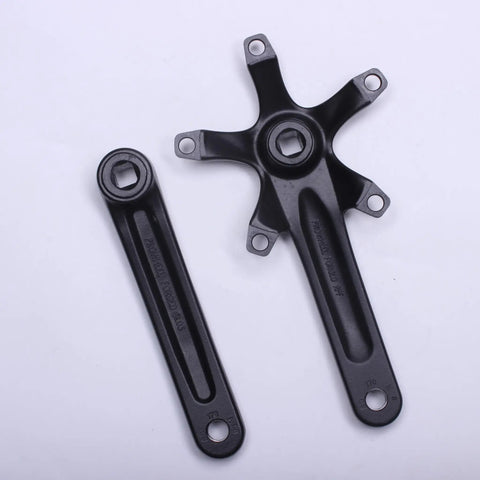 Beefy Universal Bike Crank Arm Set With Square Hole Crankset 140mm, 152mm, 160mm, 165mm, 170mm, 175mm Lengths 130mm BCD