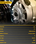 Close-up of Honda Accord 3.5L V6 Alternator Replacement Compatible With 2008 2009 2010 2011 2012 Fits Crosstour 2010 showing specifications.