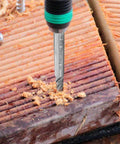 End mill bit, AFUNTA, 4-flute HSS, straight shank for wood cutting (0.08–0.47 in)