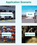 Industrial Led Traffic Stop Light With Bright Red And Green Lenses Plug And Play Toggle Switch For Loading Bays application scenarios including unloading port, warehouse, scale, and mine tunnel.