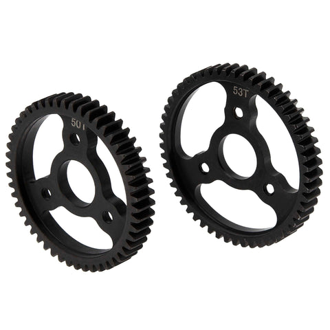 Beefed Up Heavy Duty CNC Machined 6 Piece 32P M0.8 Hardened Steel Gear Set With 53T And 50T Spurs For TRX4 Slash RC Cars