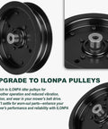 Heavy Duty Idler Pulley Replacement For Turf Cheetah Cub Wildcat Saber Tooth Velocity Lawn Tractors And Mowers One Pack