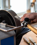 Short Tool Jig For Sharpening Short Wood Chisels Carving Gouges And Power Carver Bits That Keeps Your Tools Square To The Grindstone