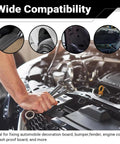 Mechanic using 100 Piece Heavy Duty Car Body Screws And Bolts Kit With Rust Resistant Splash Shield Retainers U Nuts And Fasteners