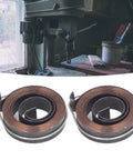 Must Have Drill Press Return Spring Set Coil Spring 0.8x10 With 37mm Outer Diameter Double Hook Plating Finish for Bench Drills