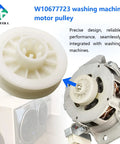 Heavy Duty W10677723 Washing Machine Motor Pulley Runs Like A Charm For Quiet Cycles And No Sweat Weekend Swaps Compatible With Whirlpool Drive Motors Bang For Your Money on washing machine motor.