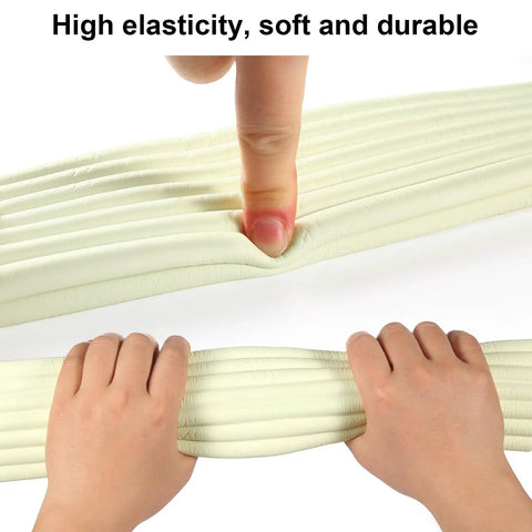 Ultimate Baby Proofing Edge Guards With Quick Stick Tape Extra Wide Soft Foam Corners For Sharp Edges Heavy Duty Furniture Bumpers showing high elasticity and softness.