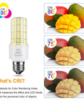 Two Pack 30W LED Corn Light Bulbs, 3750 Lumen, 5000K Cool Daylight, Waterproof Outdoor Indoor, E26 E27 Medium Base