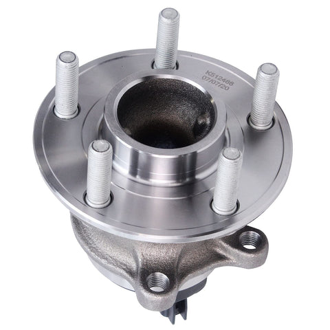 Rear Wheel Bearing Hub Assembly For Ford Focus 2012 2013 2014 2015 2016 2017 2018 5-Lug Replacement Kit Bolt-On Easy Install