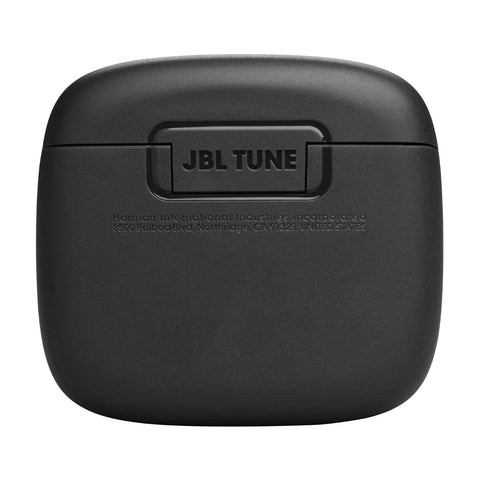 Black case for Tune Flex True Wireless Earbuds With Pure Bass Sound From 12mm Drivers, Active Noise Canceling And Smart Ambient.