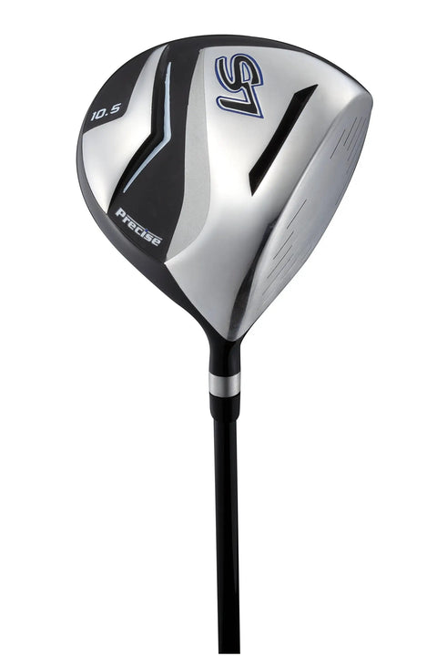 Driver from Tall Mens All In One Golf Club Set Right Handed With Driver Woods Hybrid Irons Putter Wedges Stand Bag And Headcovers Built For Beginners Ready To Play Black Blue