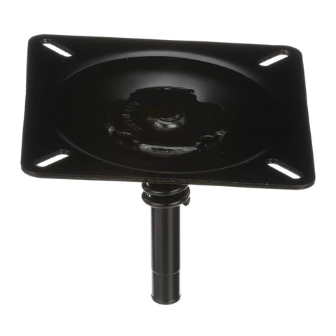 Premium Marine Boat Seat Mount Bracket Featuring Heavy Duty Lock N Pin Steel System With Built In Spring Shock Absorber Pin for secure fishing chair support.