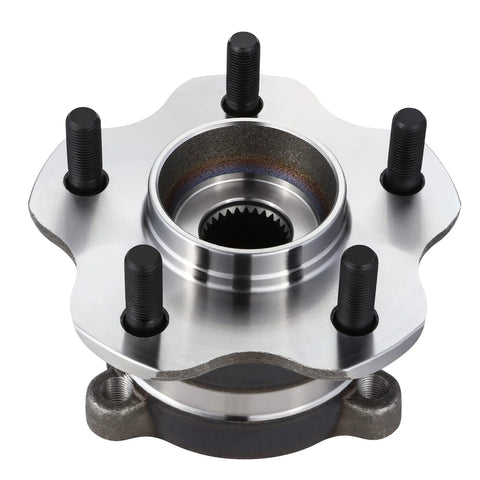 Front view of Rear Wheel Bearing Hub Assembly for Infiniti JX35 2013, QX60 2014 to 2019, Murano 2015 to 2019, Pathfinder 2013 to 2019 4WD