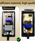 Comparison of internal components between Bitiontry 24V 3A Power Supply Adapter 72W AC to DC Converter and another brand.