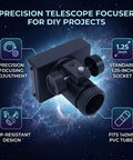 1.25 Inch Telescope Focuser with tension adjustment and locking knob for smooth and stable focusing in astronomy and astrophotography