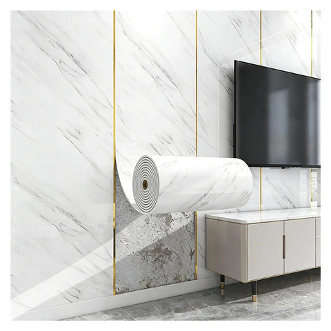 Premium 3D Peel And Stick Wallpaper Roll With A Knockout White Brick Look XPE Backing Offers Serious Impact Protection Super Simple Diy Setup Lets You Vibe Up Your Entire Place Instantly Measuring Eighty By Thirty Meters showcasing glossy finish and easy application.