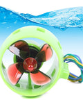 Beefy 312W Underwater Motor For RC Boats And Submarines, 12V-24V Brushless Propulsion With 4-Blade Aluminum Propeller under water