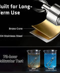 Ball Bearing Fishing Swivel With Quick Oval Split Rings, 8 Stainless Steel Balls For 360 Degree Rotation, Reduces Line Twist, Premium Upgrade For Faster Smoother Retrieves, brass core 304 stainless steel, saltwater test