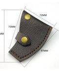Durable Multitool Holster Cover And Sheath For Camping Gear, Wear Resistant Axe And Blade Sleeve, showing measurements in MM