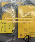 Proximity Switch Sensor NI25-Q20-AP6X2 shown with packaging and wiring, suitable for heavy-duty industrial automation use.