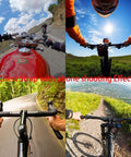 Hands Free POV Filming Kit With Chest Strap Harness Mount And Head Strap Holder used for cycling and biking adventures