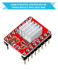 Dope 10 Pack Stepper Motor Driver Modules with Heat Sinks for A4988 Stepstick Controllers, ideal for 3D printers and CNC machines.