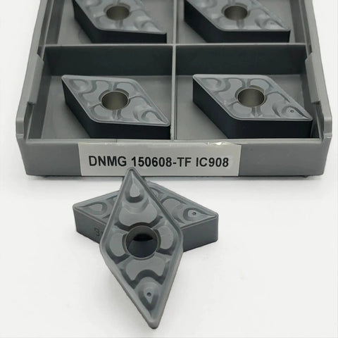 10 Pack Carbide Inserts For CNC Lathe Cutting Ideal For Processing Steel Iron And Aluminum Alloy Heavy Duty Turning Tools