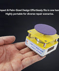 Pro Tier Mini Grinding Machine Featuring Digital Display And 10000 Rpm Speed for polishing tweezers in hand for portability.