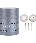 Electrode Sharpener Grinder For Welding, 6 Sizes And 8 Angles With Pro Grade Multi Angle Design; aluminum alloy and disks