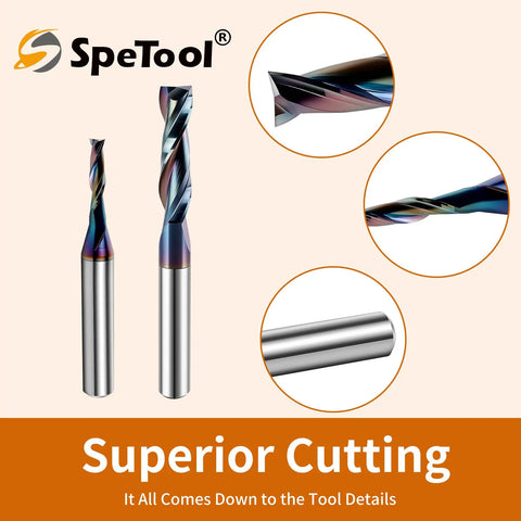 Carbide spiral router bits from Bow Tie Inlay Kit With Acrylic Templates Brass Guide Bushing And Carbide Spiral Router Bits