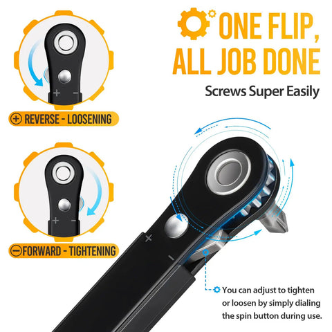 Mini Right Angle Screwdriver With Ratchet 90 Degree Offset Bit Set EDC Gear Pocket Tool Tiny But Mighty Stocking Stuffers For Tight Spaces Sewing Machines Home DIY Gifts For Men And Women