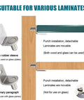 Image showing Fifty Piece Bad Boy Metal Shelf Support Pegs And Slick L Shaped Cabinet Clips with silicon sleeves for wood and glass laminates.