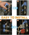 Installation steps for Upgrade 285805 Washer Water Inlet Valve With Mounting Bracket Fits Whirlpool Kenmore Maytag Frigidaire Electrolux Washers Replaces AP3094541 W10110517 LSQ8243HQ0 7MLSC9545JQ2 AMI Parts