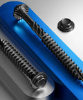 Heavy Duty Exterior Wood Lag Screws Set 43 Pieces 5.5x50mm Black Coated Hex Washer Head Rust Resistant for woodworking