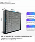 Heavy Hitter UV Curing Lamp At 365Nm dimensions 550mm x 500mm x 90mm for large area resin epoxy drying.