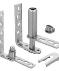 Self Closing Spring Door Hinges With Precision Ball Bearings For Swinging Doors, pro grade corrosion resistant heavy duty steel design