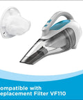Cordless Dustbuster Handheld Vacuum For Car And Home With Rechargeable Lithium Power And Boss Level Suction, Washable Filters