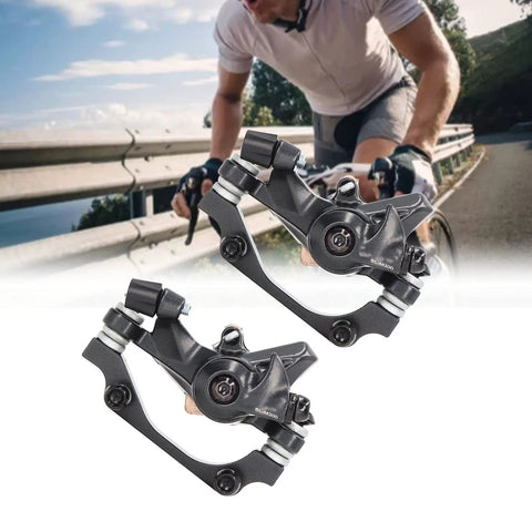Built Tough Front And Rear Disc Brake Kit With Two Heavy Duty Aluminum Alloy Calipers And Precision Rotors for efficient bike stopping.