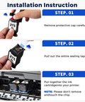Installation steps for 275XL Black And 276XL Color Ink Cartridges Combo Pack For Pixma Printers TR4700 TR4720 TS3700 TS3722 TS3500 TS3522 Replacement Ink Cartridge Set Great Value Easy Install