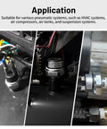 165 To 200 Psi Air Pressure Switch With One Quarter Inch NPT Thread For Train Horn Valve And Air Compressor shown installed in system