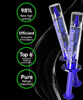 M35 No Clean Ultra Low Residue Lead Free Solder Flux Paste with text showing efficiency and purity ratings