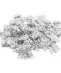 Lil Copper Miniature Hinges With Screws Pack Of 100 For Dollhouses And Tiny Boxes 10x8mm Silver Finish Hinges Pile