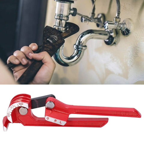 Manual Tube Bender 3 Inch Tubing Bending Tool For Copper And Aluminum, 90 Degree Bend, Compact Design For Tight Spaces, Ergonomic Handle, Durable Pro Grade Build, Multi Spec Industrial Supplies on copper pipe