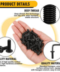 Heavy Duty Carbon Steel M6 X 20 Millimeter Socket Head Cap Screws With Spanner displayed in hand, showing deep thread and smooth surface.
