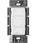 Dope Smart Dimmer Switch for LED Lights, 150 Watt, Single Pole and 3 Way, No Neutral Required, White, 3 Pack front view
